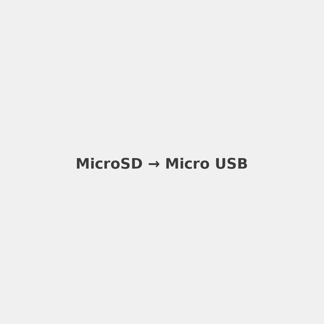 microSD to Micro-USB